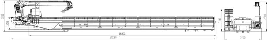 XZ13600 hdd Rig Transportgröße