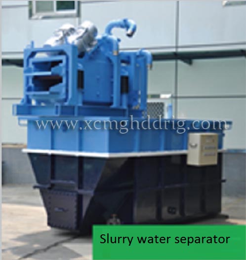 Slurry water separator for slurry balanced pipe jacking machine