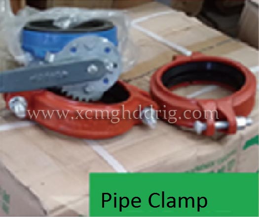 Pipe clamp for pipe jacking equipment