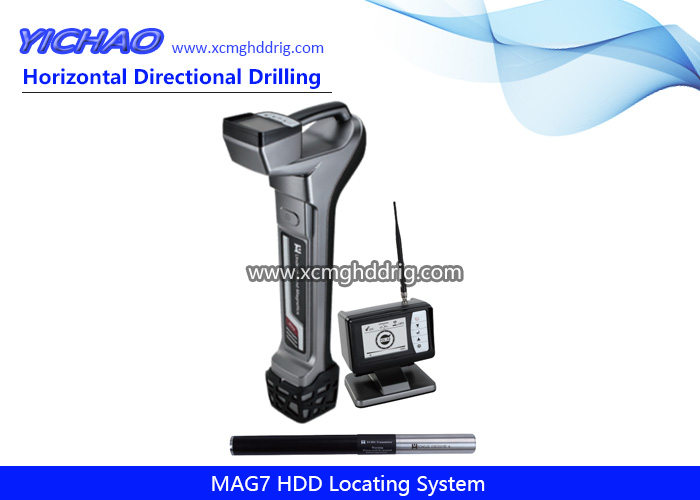 Golden Land MAG7 HDD Sistema de localización Localizador Tracking Crossbore Detector para HDD Herramienta de detección subterránea sin zanja