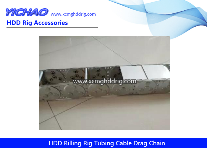 Cadena de arrastre de cable de tubo de acero inoxidable para plataforma de perforación direccional horizontal sin zanja