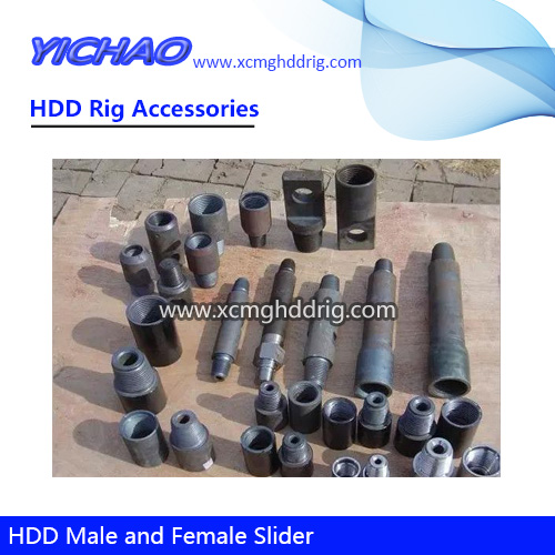 HDD Male and Female Connector Slider for XCMG/Drillto/DW/TXS/Goodeng Machine/Dilong/Vermeer/Zoomlion/Terra/Ditch Witch/Toro/Huayuan Trenchless Horizontal Directional Drilling Rigs