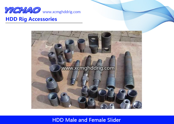 HDD Macho y hembra Conector Slider para XCMG / Drillto / DW / TXS / Goodeng Machine / Dilong / Vermeer / Zoomlion / Terra / Ditch Witch / Toro / Huayuan Trenchless Horizontal Directional Drilling Rigs