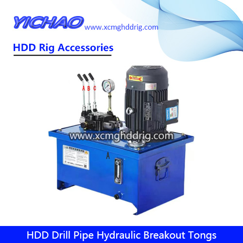 Alle Größen Elektrische Ausbrechschäkelkette HDD Bohrgestänge Hydraulische Ausbrechzange
