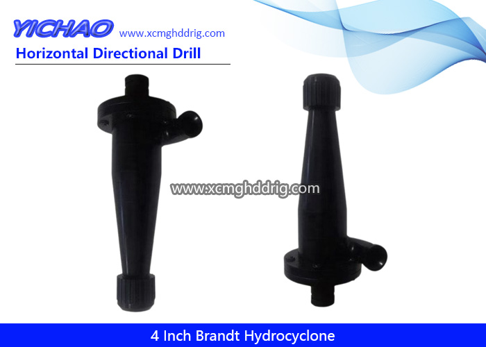 High Quality Brandt 4 Inch Desilter Hydrocyclone with 90 Degree Elbow for Mud Cleaner
