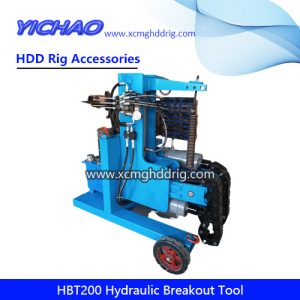 HBT200 Hydraulic Power Chain Breakout Tool Drill Pipe Disconnect Unit