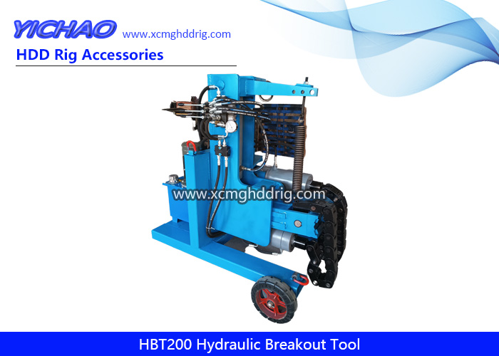 HBT200 Hydraulic Power Chain Breakout Tool Drill Pipe Disconnect Unit