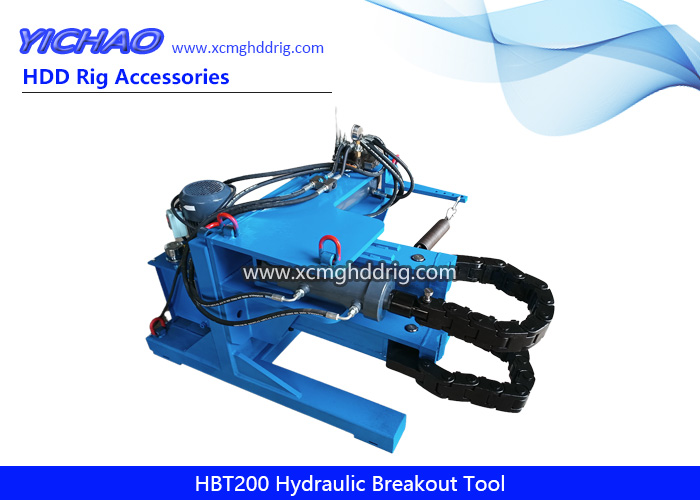 HBT200 Hydraulic Power Chain Breakout Tool Drill Pipe Disconnect Unit