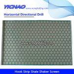 Replacement Hook Strip Shale Shaker Screen for HDD Drilling