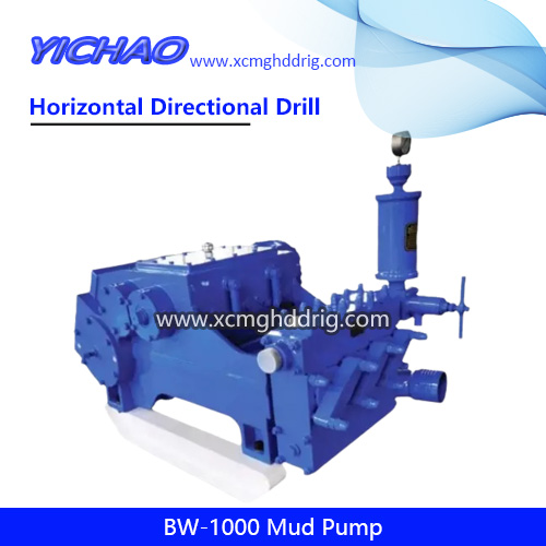BW-1000 Hydraulic Motor Mud Pump for 100ton HDD Drilling Rig