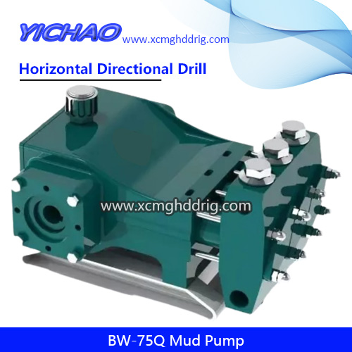 BW-75Q Hydraulic Mud Pump for HDD Drilling Rig Trenchless Construction