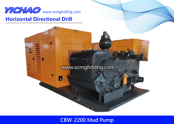 CBW-2200 Oilfield Mud Pump for 300ton HDD Trenchless Drilling Rig