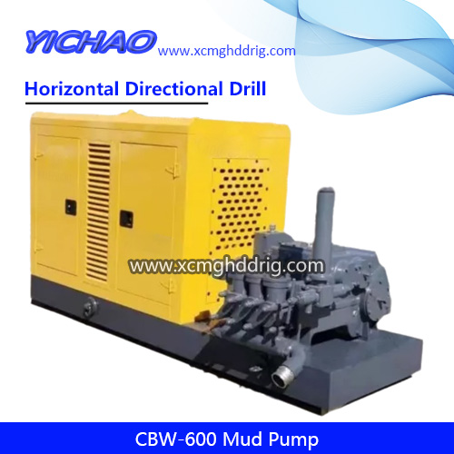 CBW-600 Water Well Drilling Mud Pump Diesel Engine for HDD Drilling Rig