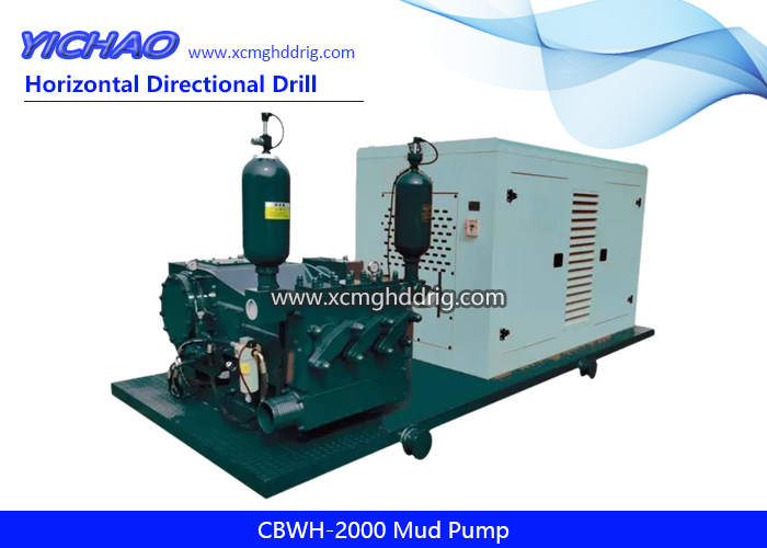 CBWH-2000 Rotary Mud Pump Diesel Engine for 220ton HDD Horizontal Drilling Rig