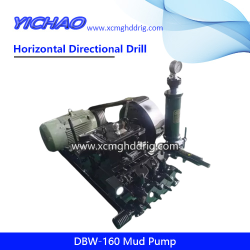 DBW-160 Electric Piston Motor Drive Mud Pump for HDD Drilling Rig