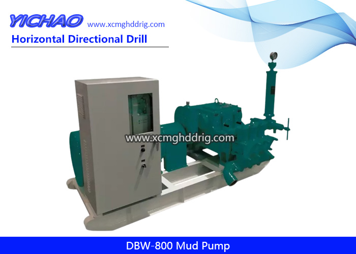 DBW-800 Non-excavation Triplex Mud Pump for HDD Drilling Rig