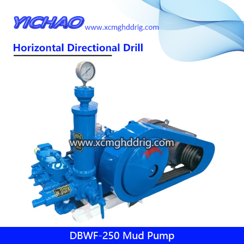 DBWF-250 Electric Extended Triplex Mud Pump for Horizontal Drilling Rig