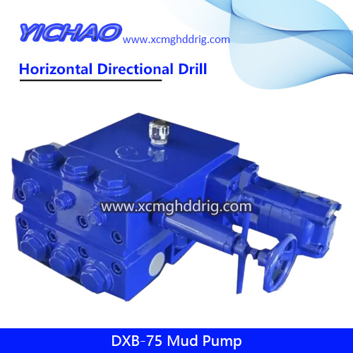 DXB-75 Hydraulic Motor Mud Pump for 10ton Trenchless HDD Drilling Rig