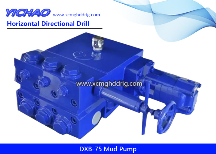 DXB-75 Hydraulic Motor Mud Pump for 10ton Trenchless HDD Drilling Rig