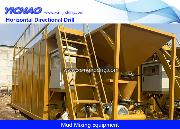 Drilling Mud Mixing Equipment HDD Fluid Mud Mixer Processing System