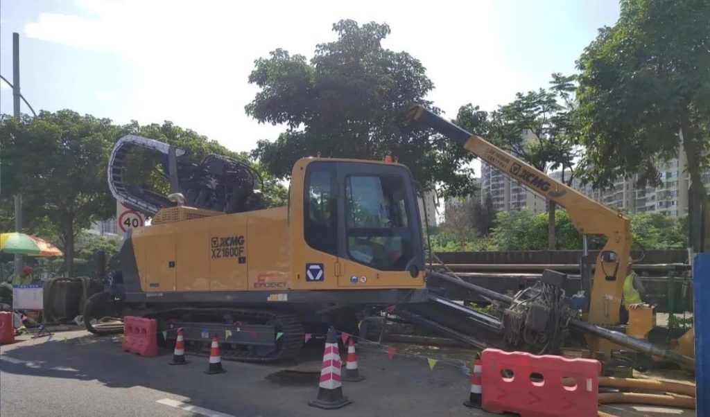 XCMG Horizontal Directional Drilling Rig Efficiently Assists in the Construction of Xiamen Water Replenishment Project