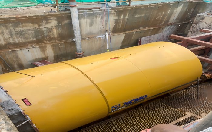 XCMG Pipe Jacking Machine Helps Hunan Water Conservancy Project