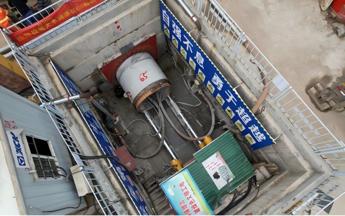 XCMG Pipe Jacking Machine Helps Hunan Water Conservancy Project
